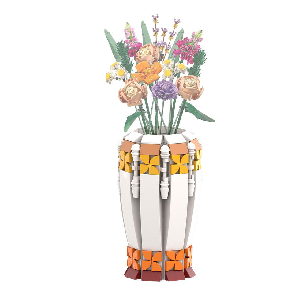 Blumenvasen-Bausteine (Sonnenblume oder Rose) – Bild 9 | LuxeStyle