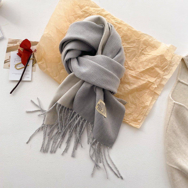 Doppelseitiger Schal – Bild 17 | LuxeStyle