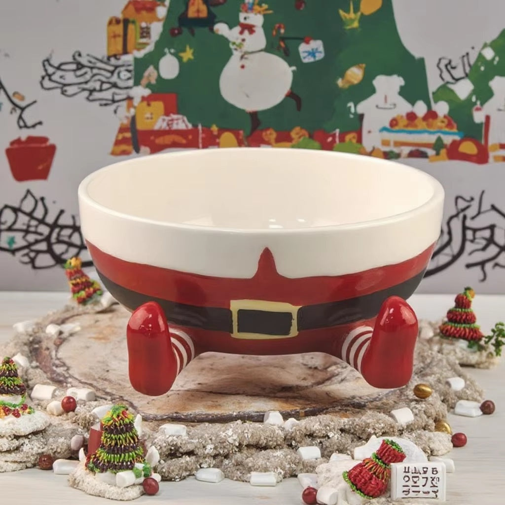 Weihnachtliche Keramikschale | LuxeStyle