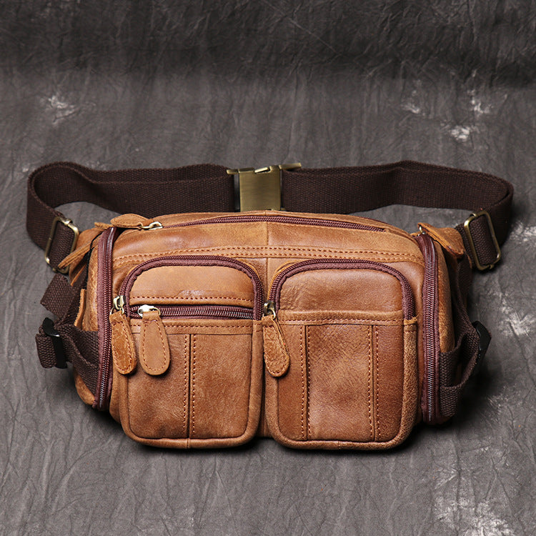 Männer-Rucksack aus Kuhleder – grosse Kapazität – Bild 2 | LuxeStyle