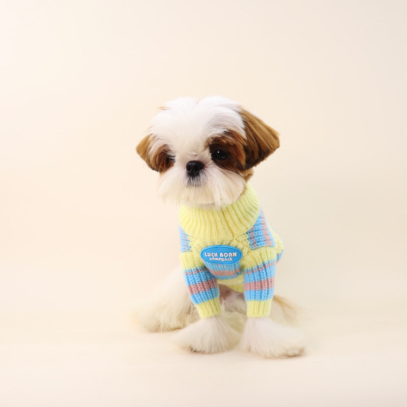 Hundepullover gestreift – Bild 3 | LuxeStyle