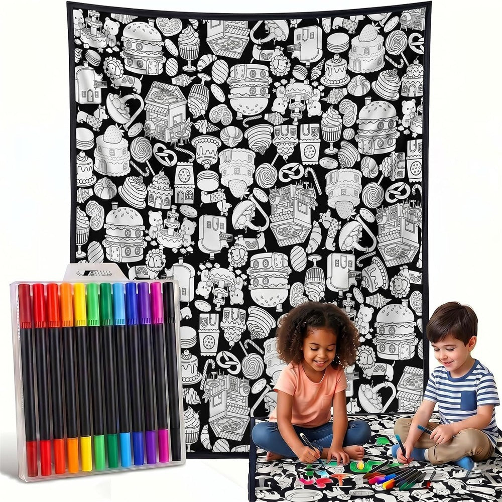 Kreative DIY-Decke für Zuhause