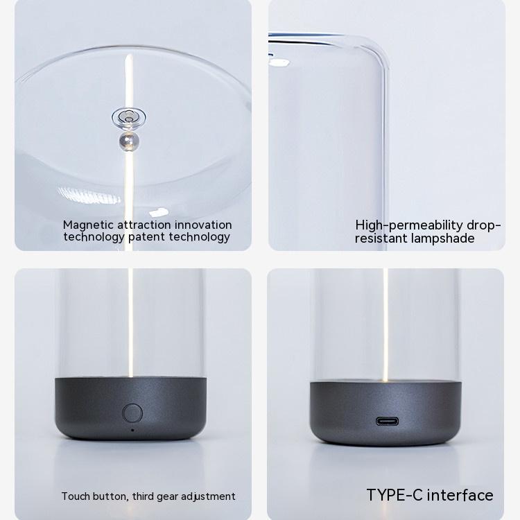 LED-Campinglampe mit Touchsteuerung und Kugeldesign