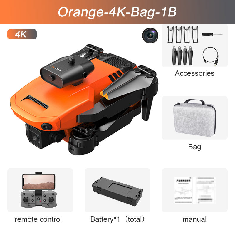 Faltbare 4K-Drone mit Hinderniserkennung