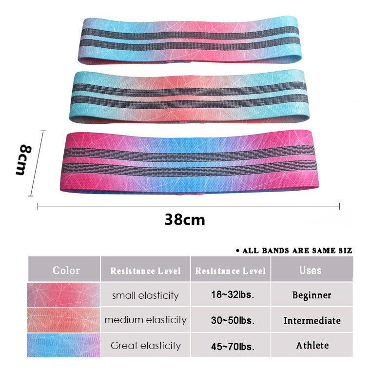 Yoga-Band aus Polyester-Baumwolle – Bild 7 | LuxeStyle