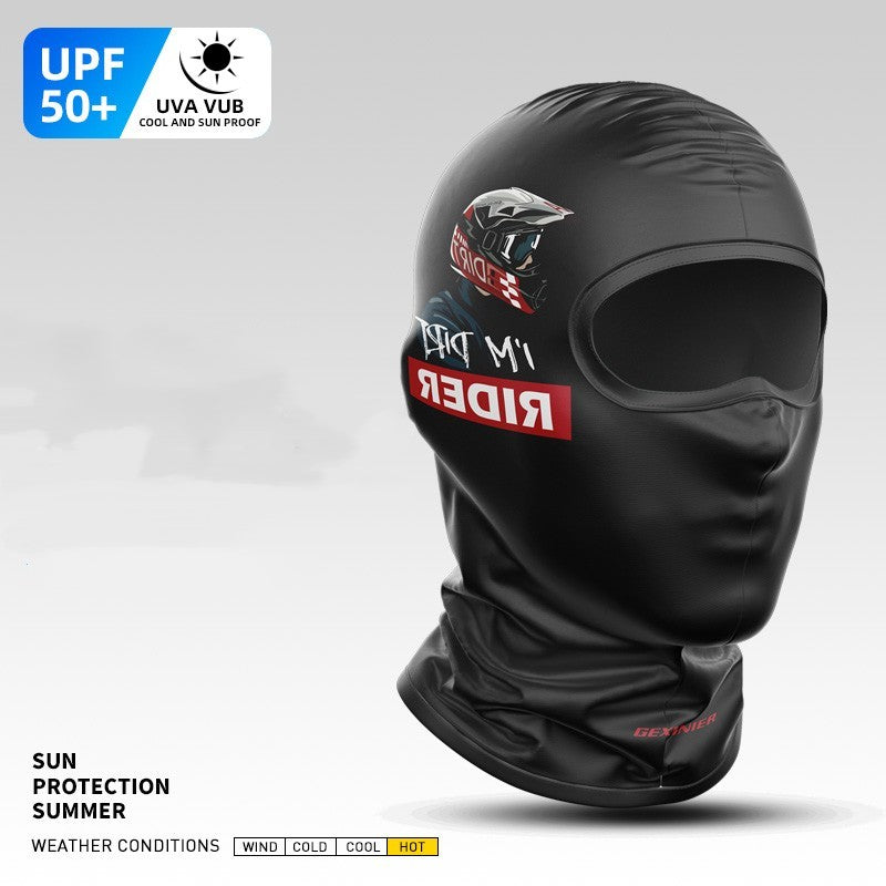 Motorrad-Gesichtsmaske für Frühling & Herbst