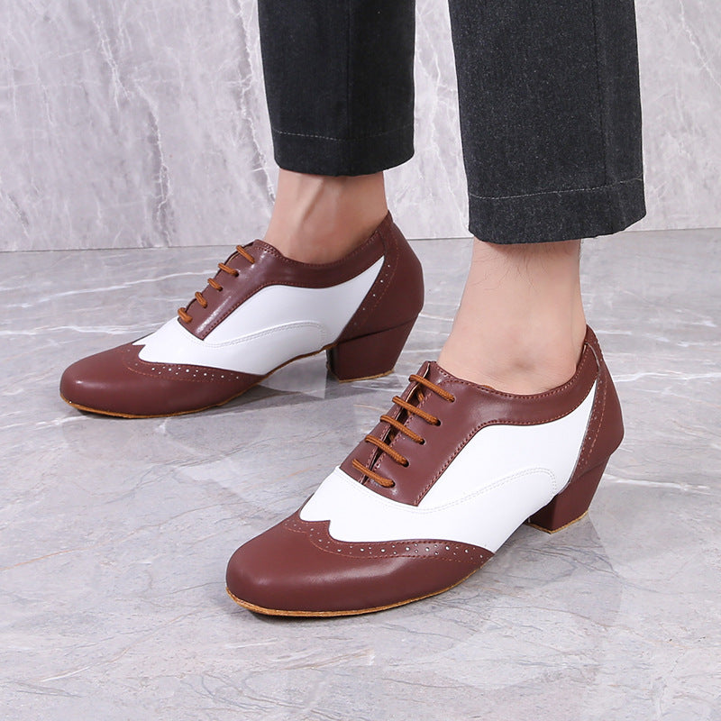 Leder-Tanzschuhe für Square und Latin Dance – Bild 2 | LuxeStyle