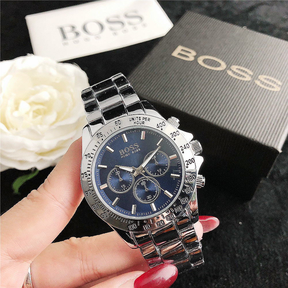 Quarz-Uhr aus Edelstahllegierung – Bild 3 | LuxeStyle