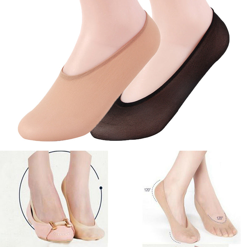 10 Paar unsichtbare Socken für Damen