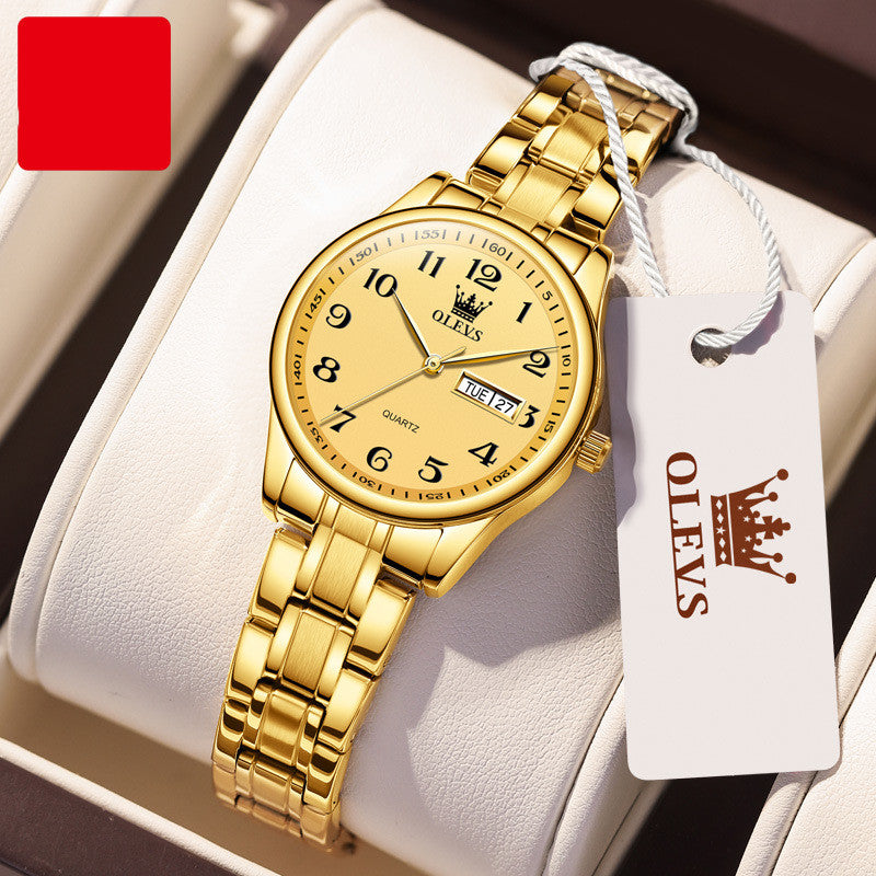 Wasserdichte Herrenuhr mit Kalenderfunktion – Bild 2 | LuxeStyle