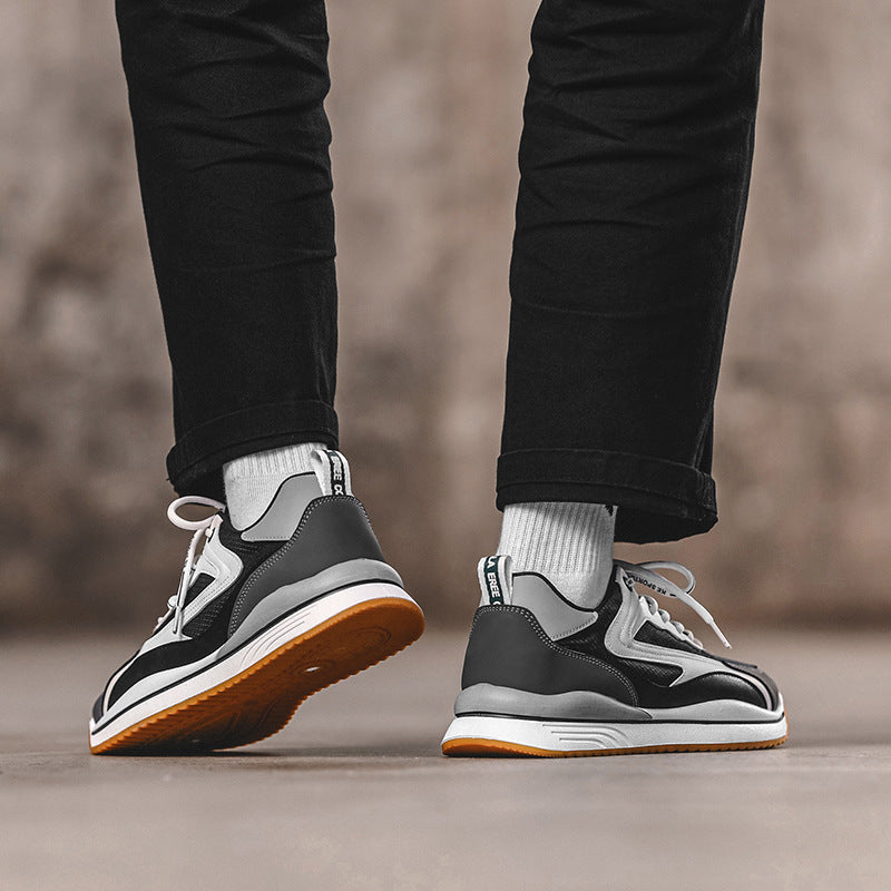 Bequeme, atmungsaktive Herren-Sneaker zum Schnüren – Bild 2 | LuxeStyle