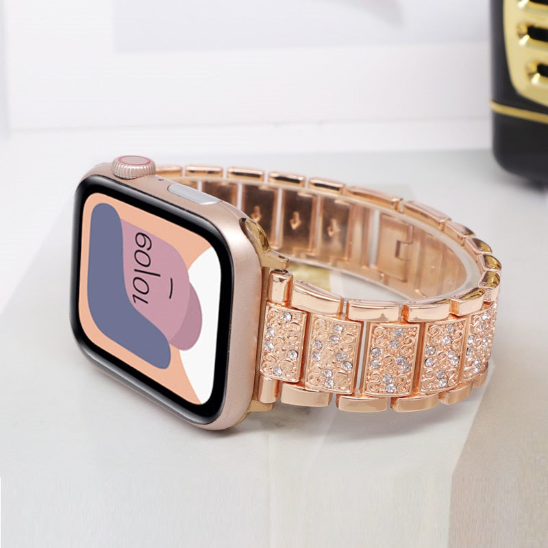 Armband für Smartwatch mit Schutzfolie – Bild 6 | LuxeStyle