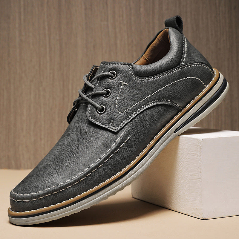 Worker Herrenschuhe aus Leder – Bild 1 | LuxeStyle