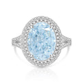 Verstellbarer Ring mit schimmerndem Zirkonia – Bild 1 | LuxeStyle