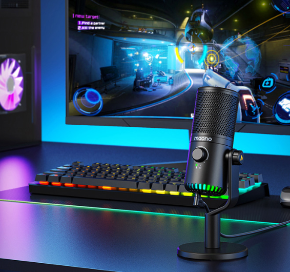 Gaming Mikrofon mit Geräuschunterdrückung