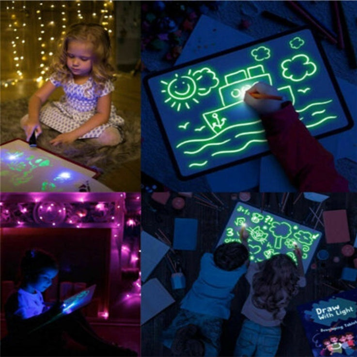 3D-Lichtmalpad mit 8 Effekten