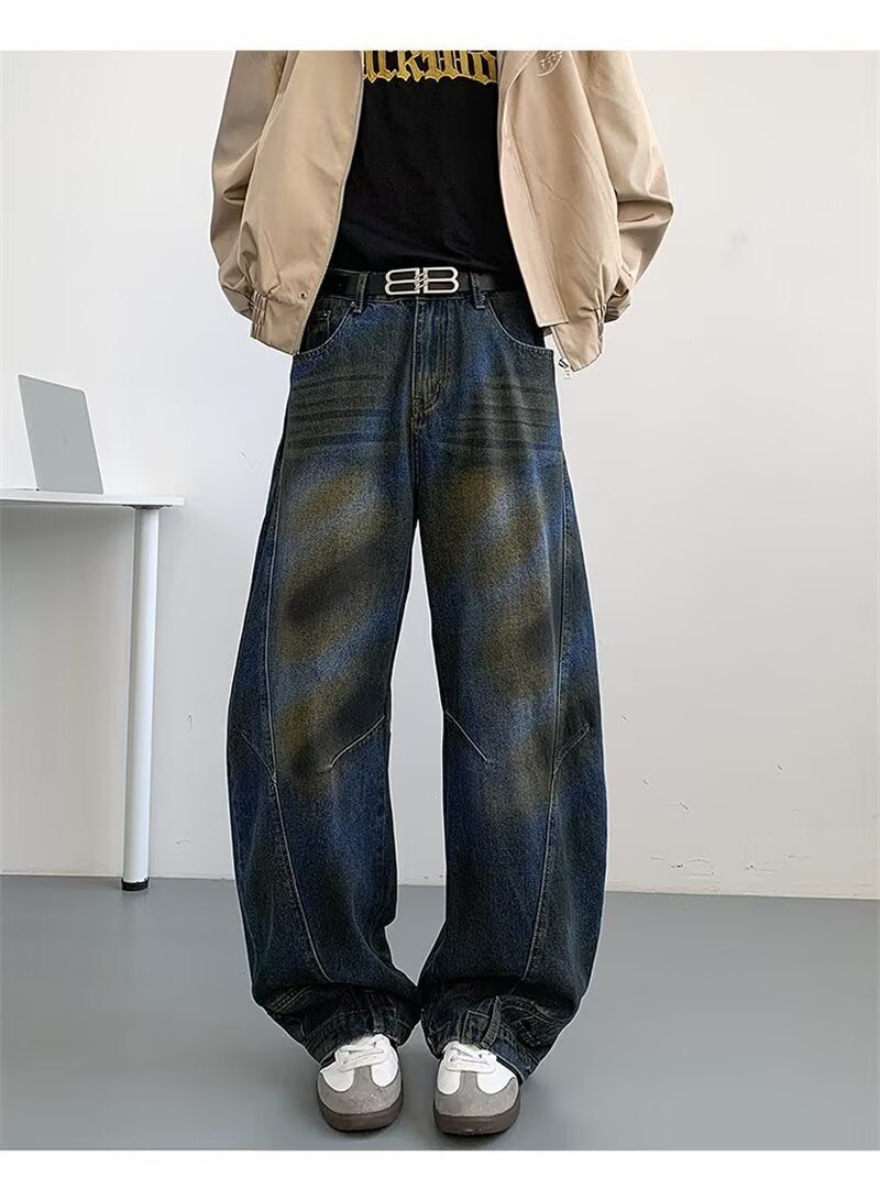 Edgy-Cool Denim-Hose für Herren