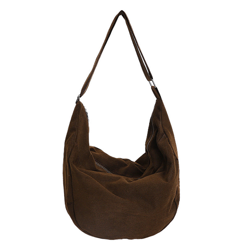 Schwarze Minimalist-Crossbody-Tasche – Bild 2 | LuxeStyle