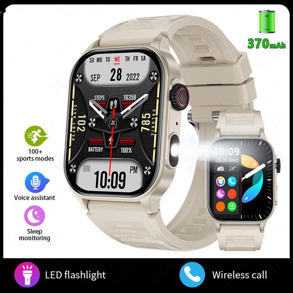 Smartwatch mit Gesundheitsueberwachung