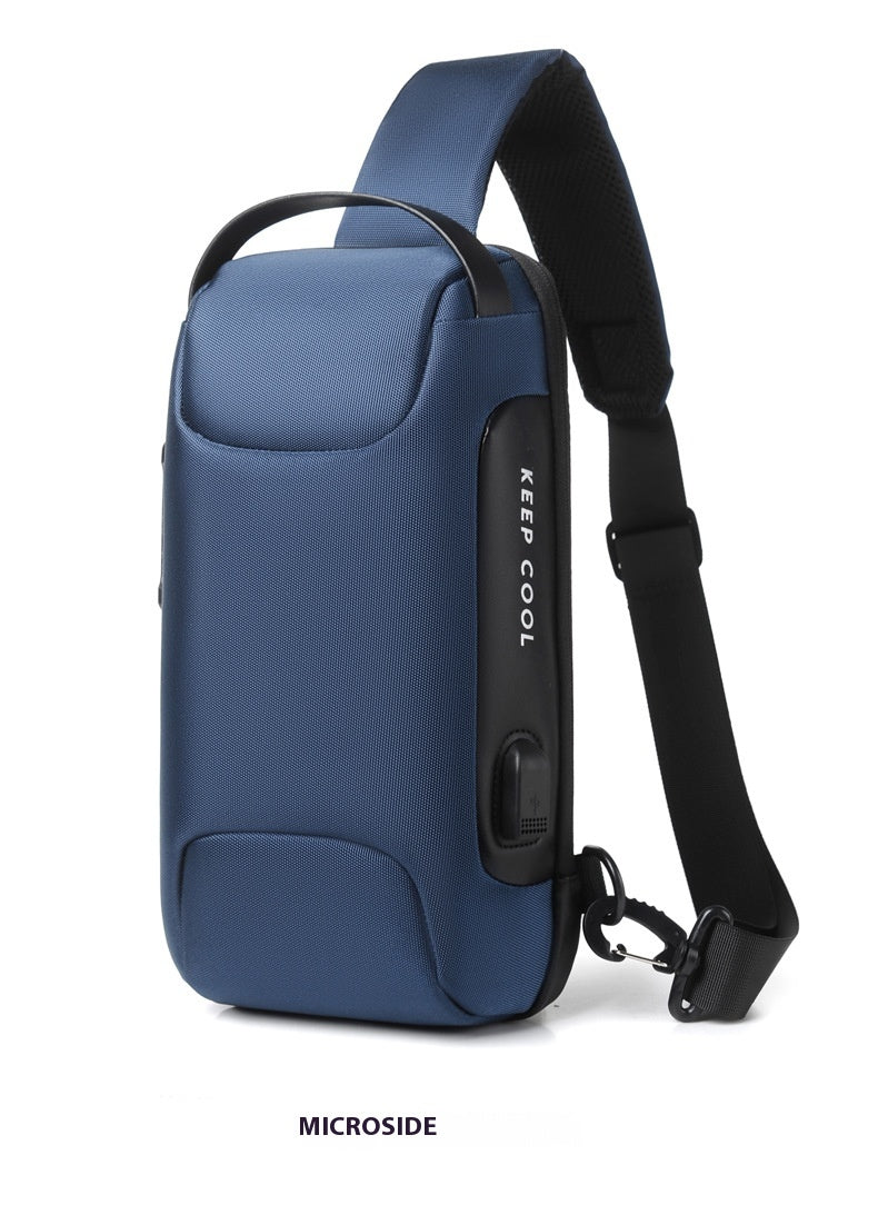 Motorrad Herren-Brusttasche aus Oxford-Stoff