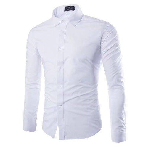 Bügelfreies Langarm-Polohemd für Herren – Bild 3 | LuxeStyle