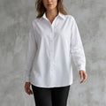 Langarm-Shirt mit Schlitz – Baumwoll-Mix – Bild 1 | LuxeStyle