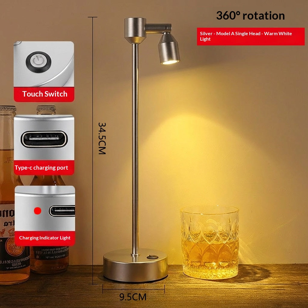LED Ladeleuchte für Tisch und Bar