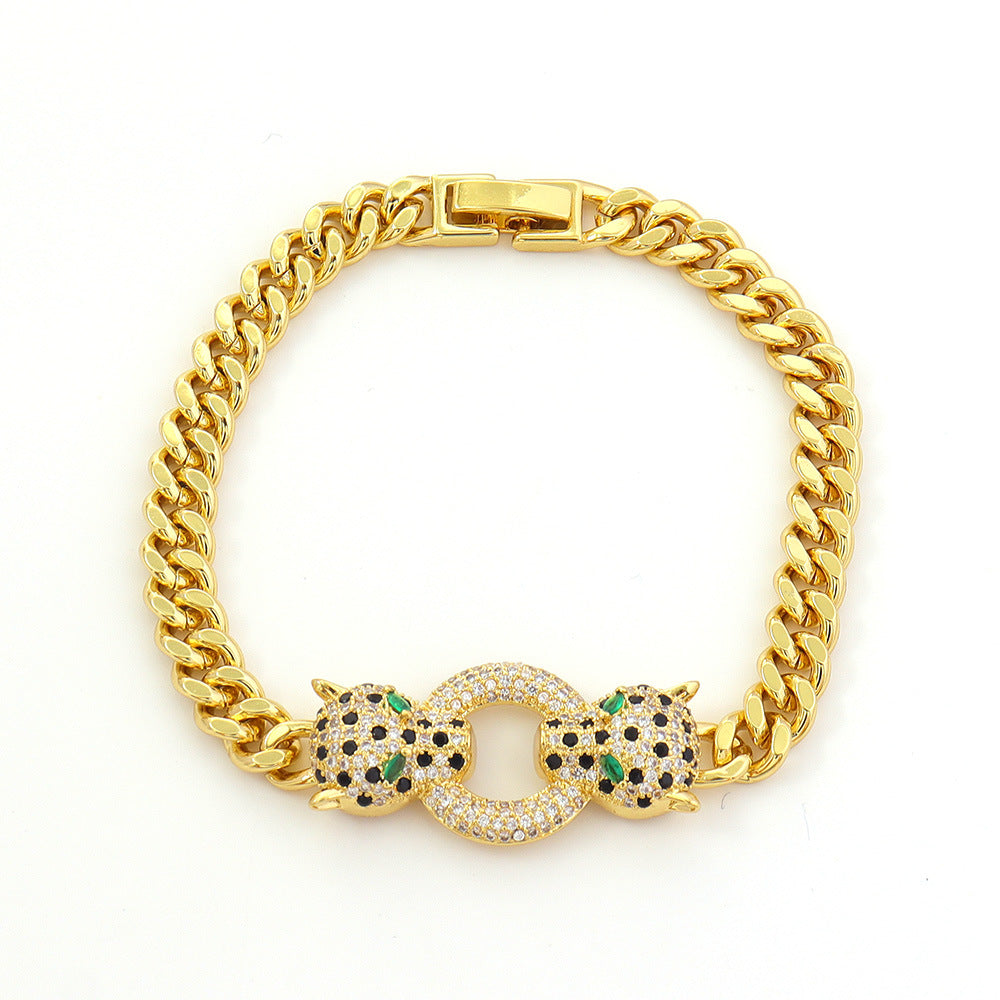 Armband mit Leoparden-Print – Bild 4 | LuxeStyle