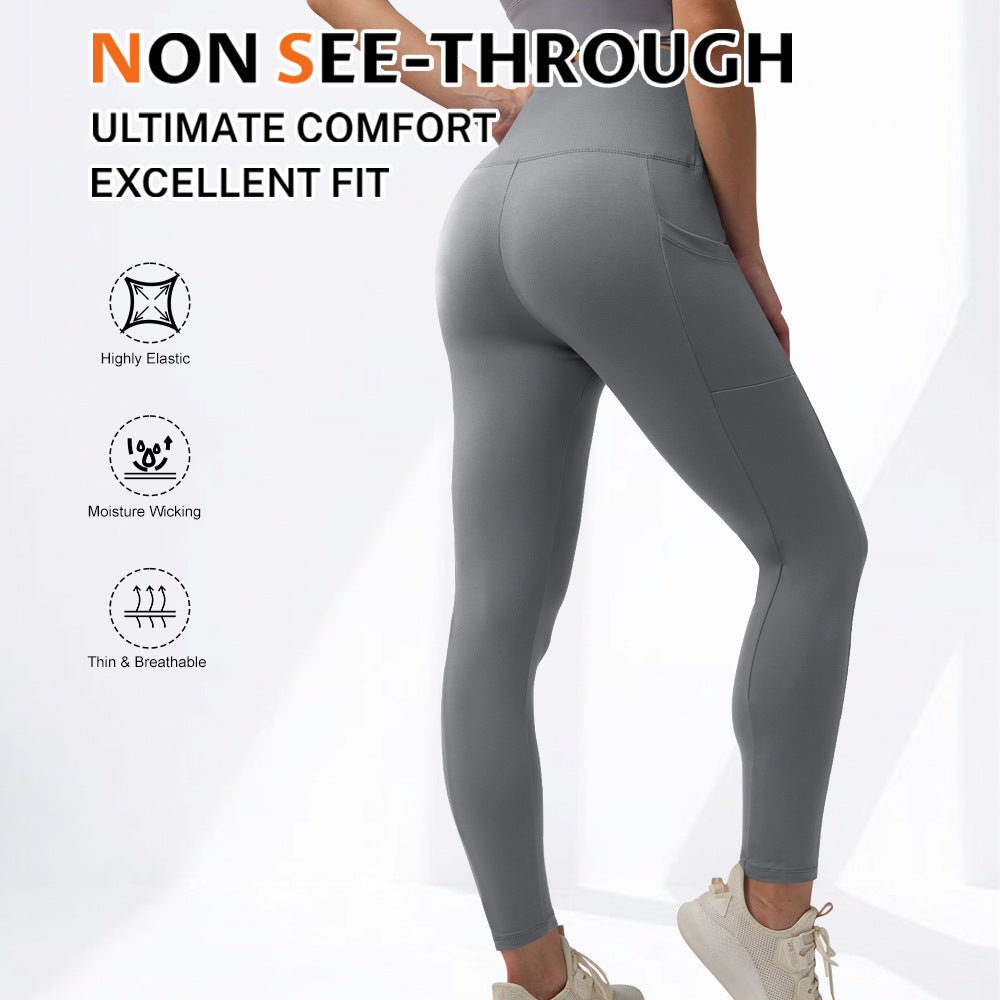 Warme Velour-Yoga-Hosen