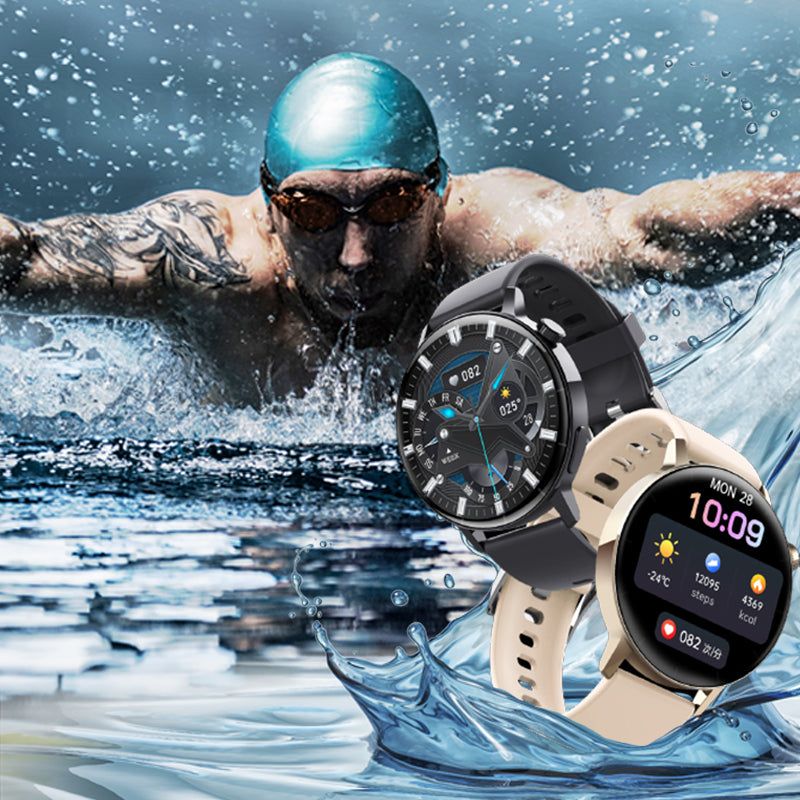 Smartwatch mit Bluetooth-Telefonie & Sportfunktionen