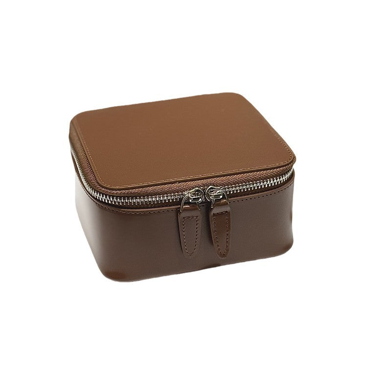 Echtleder Box für Ohrringe und Schmuck – Bild 3 | LuxeStyle