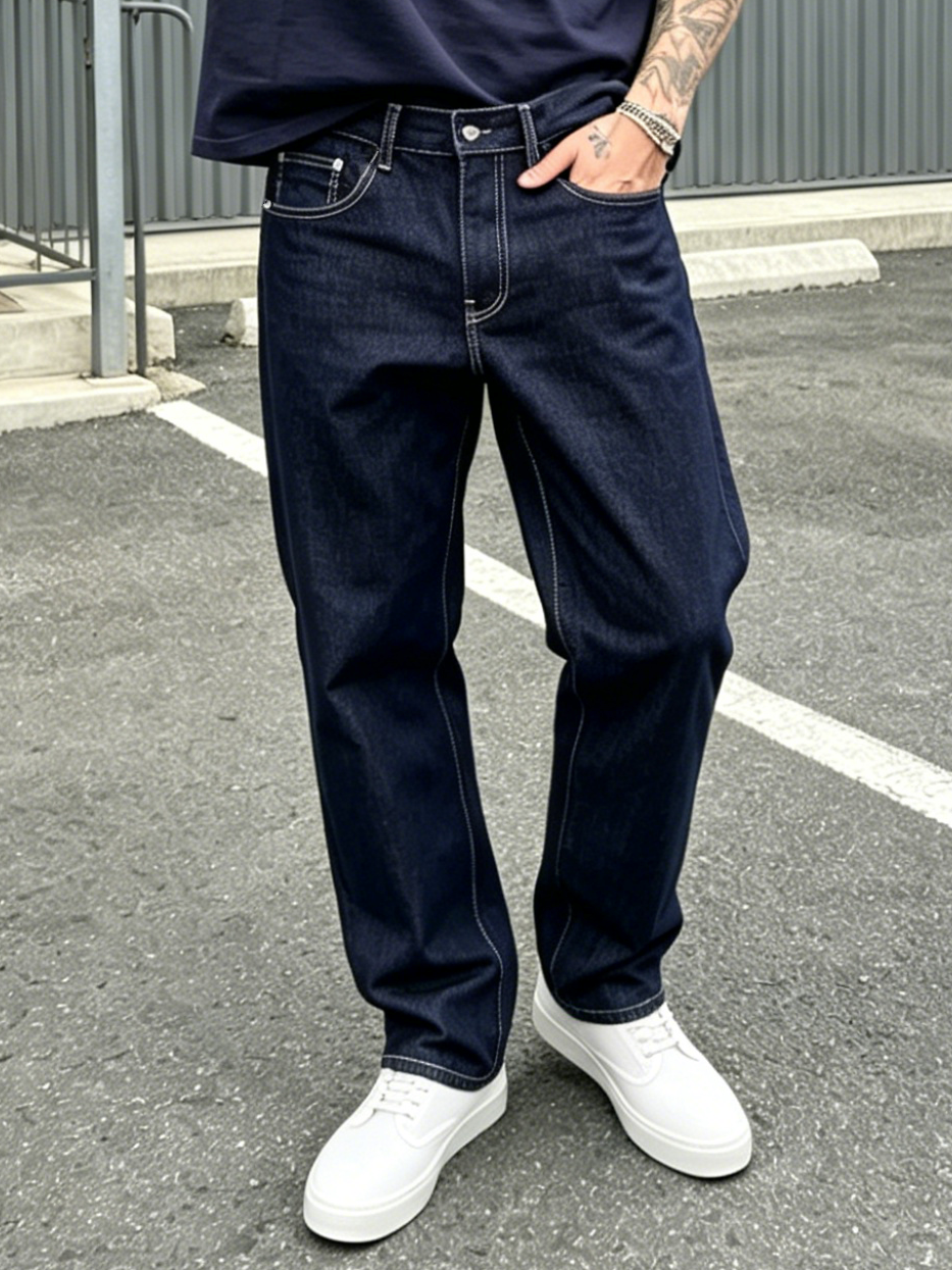 Stretch-Hosen für Herren, schmal geschnitten