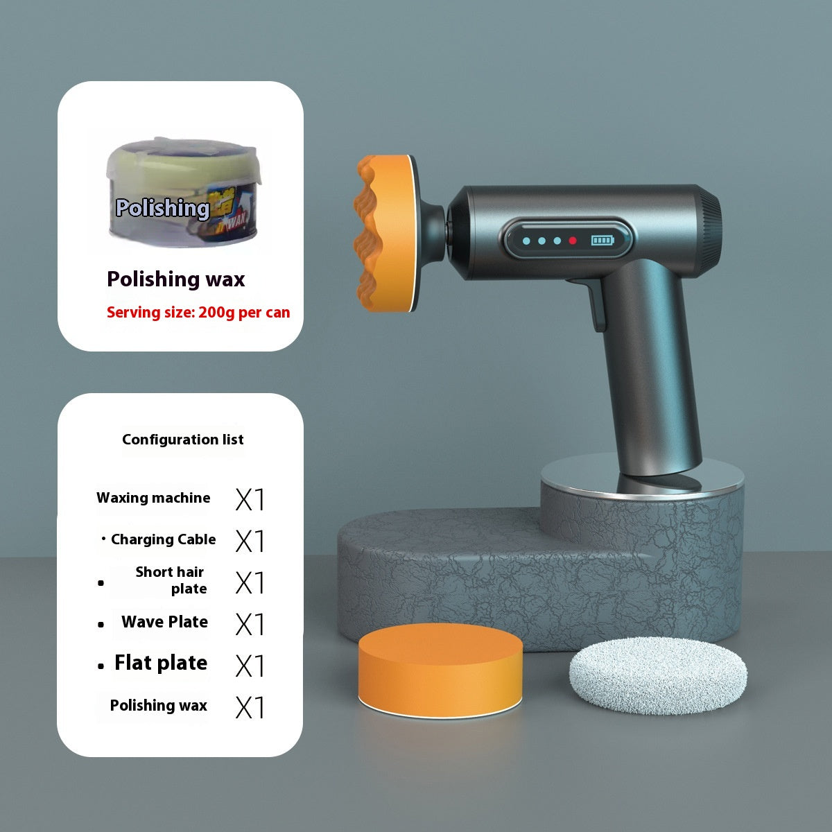 Kabellose Auto Poliermaschine – Bild 5 | LuxeStyle