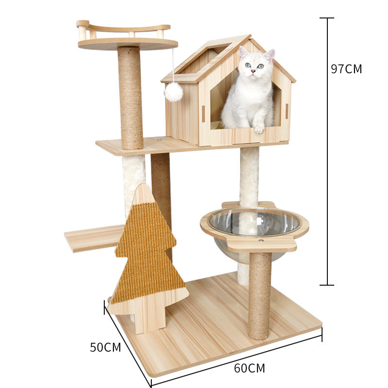 Katzen-Kratzbaum «Space Capsule»