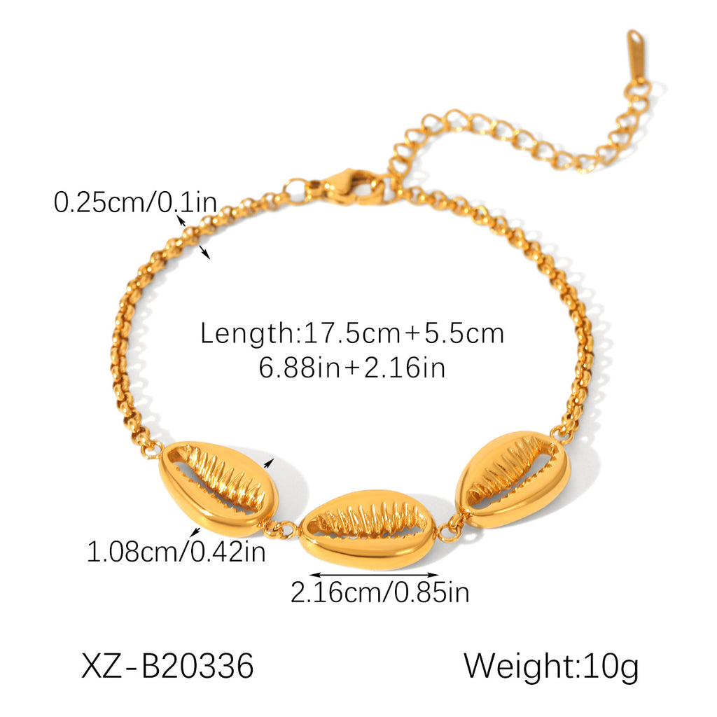 Armband mit Seestern- und Muschel-Elementen – Bild 5 | LuxeStyle