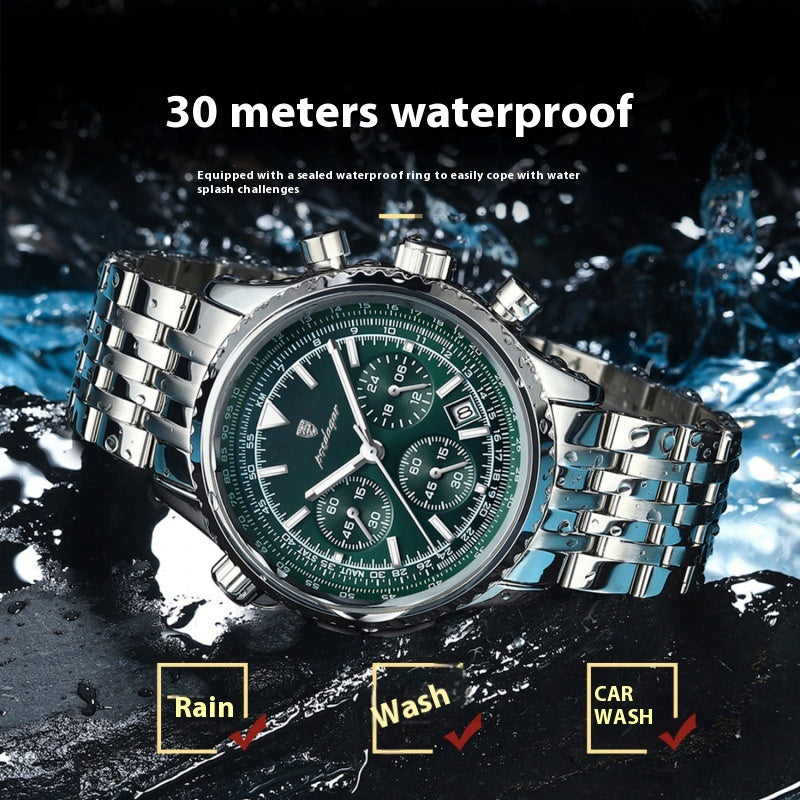 Herrenuhr Wasserdicht Leuchtend Kalender