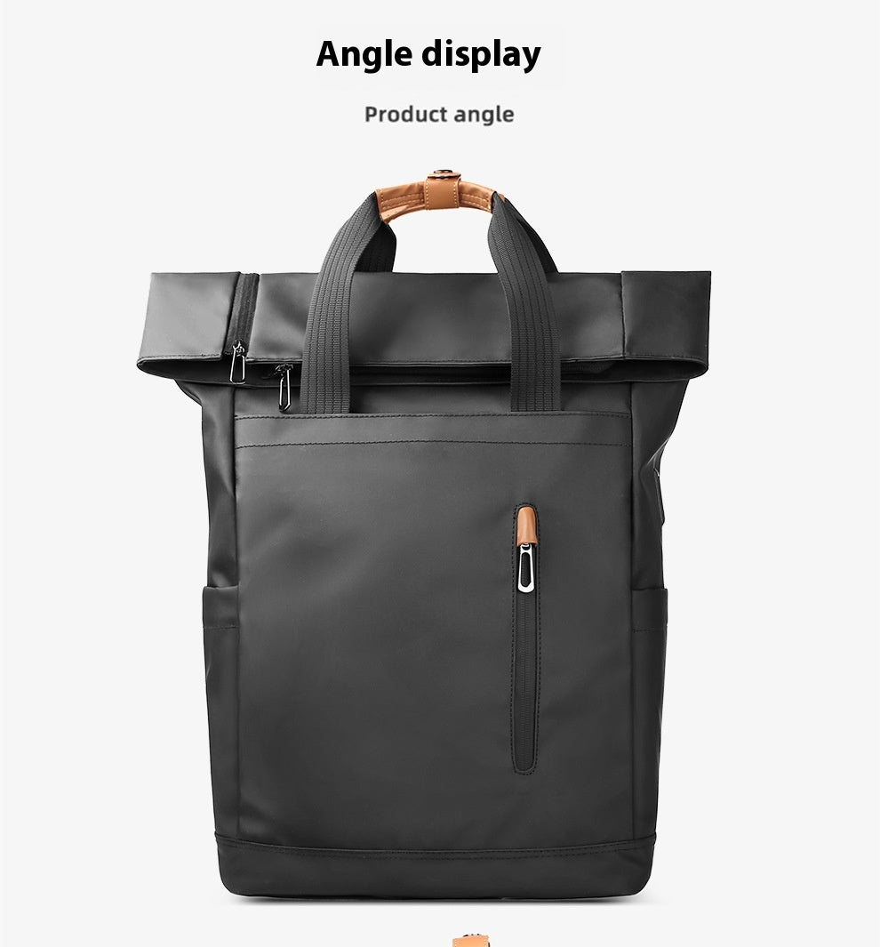 Rucksack mit geschwungener Kante