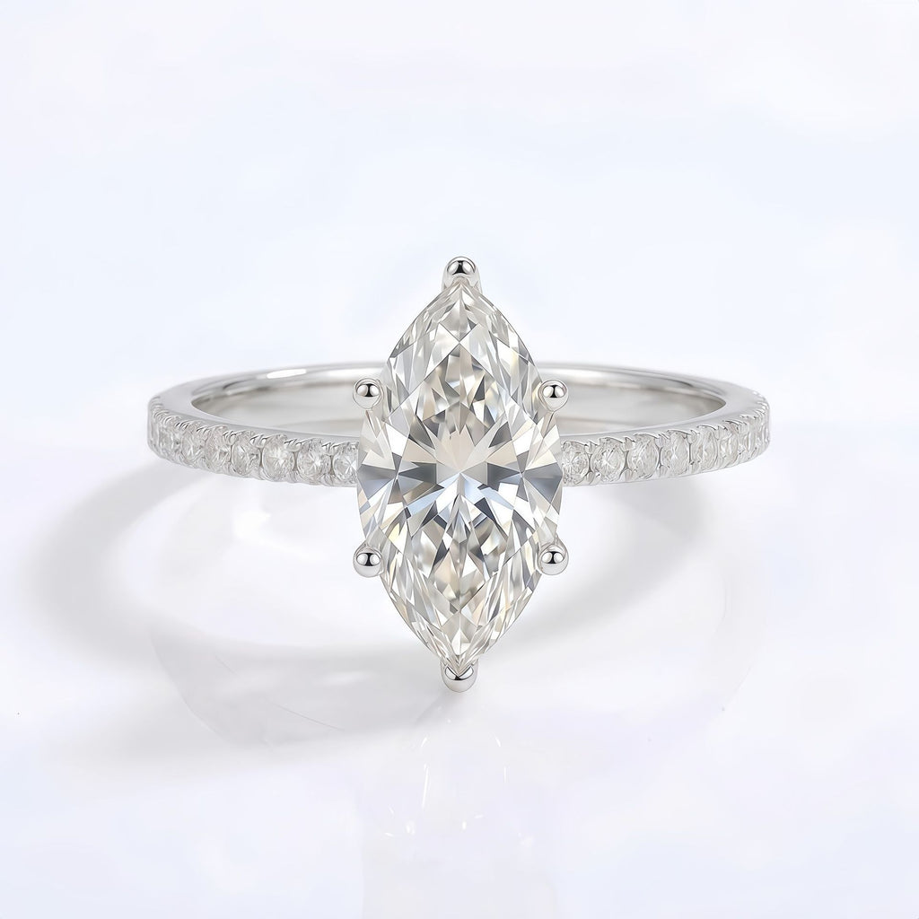 Pferdeauge Silberring