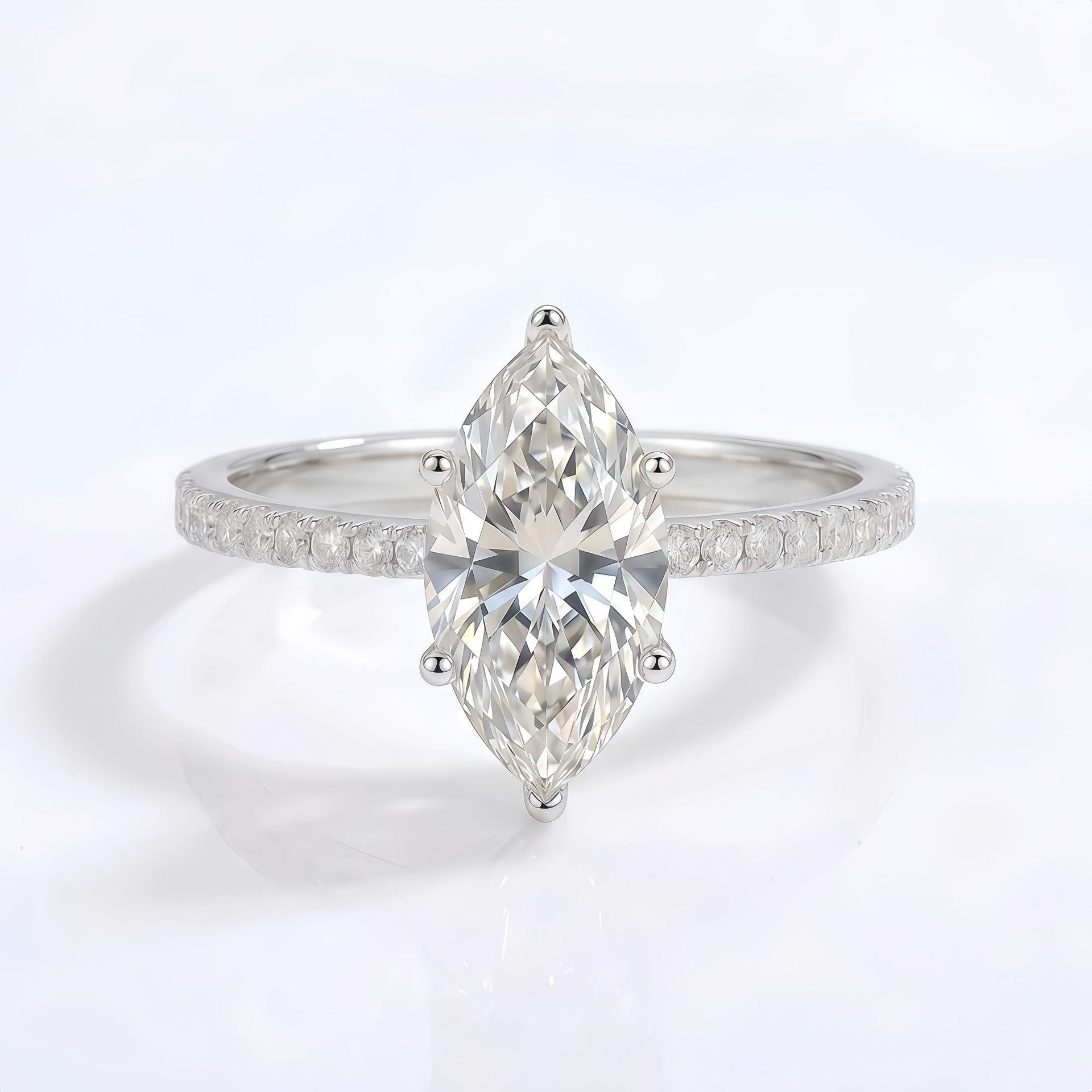Pferdeauge Silberring