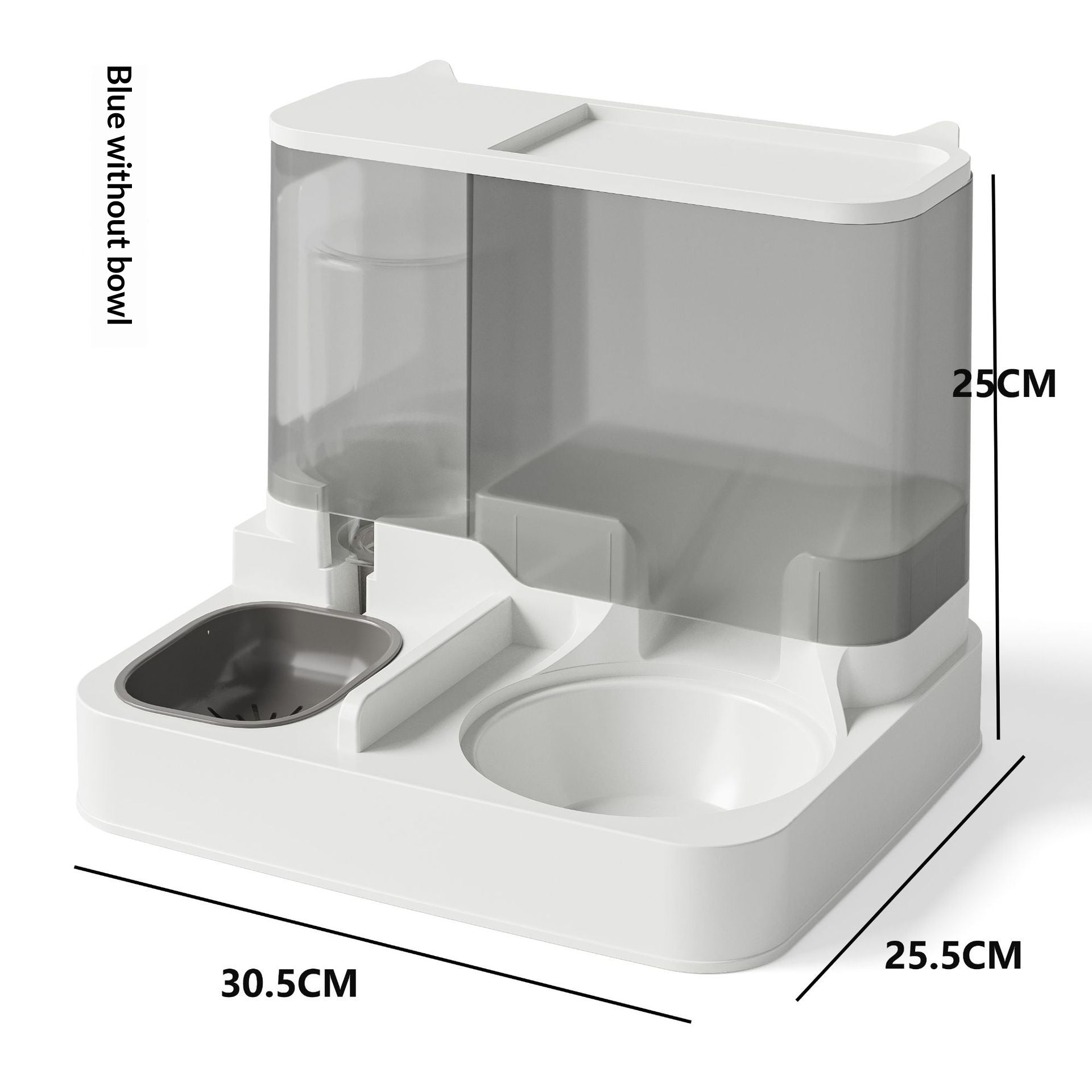 Futter- und Wasserspender-Kombination