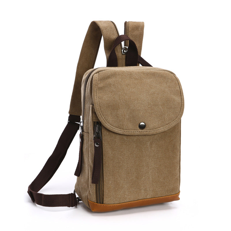 Freizeit Canvas Umhängetasche für Herren – Bild 4 | LuxeStyle