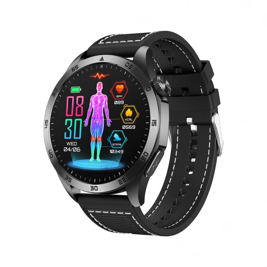 Silikon Smartwatch mit Bluetooth & Gesundheitsfunktionen | LuxeStyle