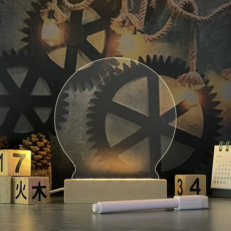 Kreative Nachrichtentafel