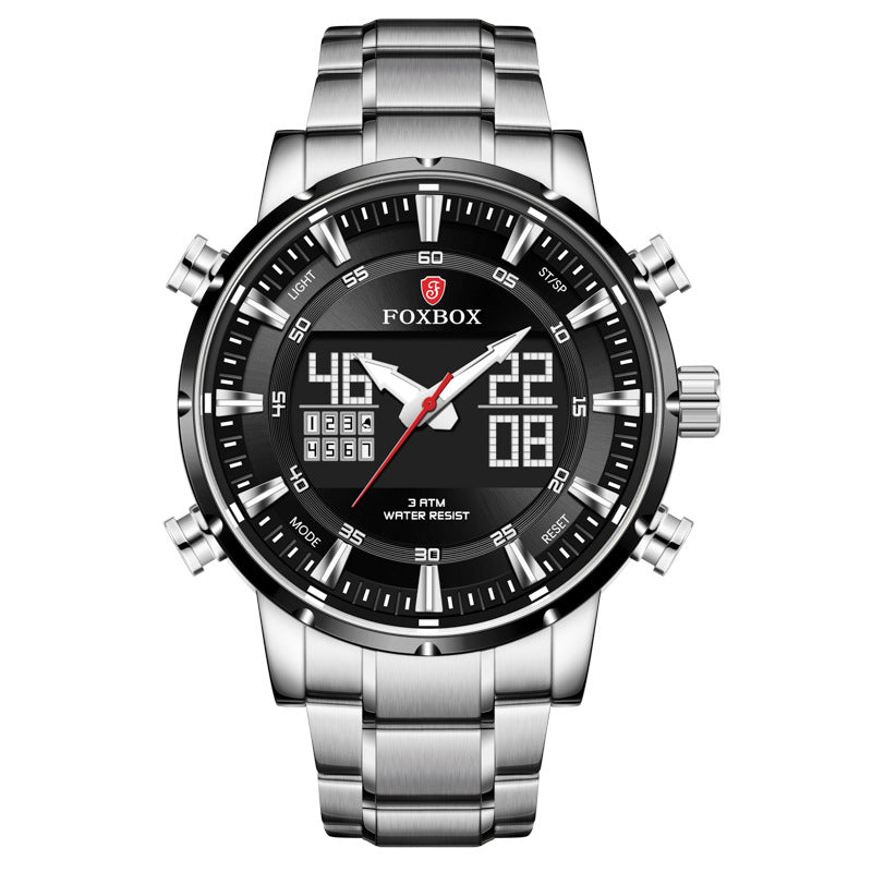 Herren Sportuhr mit Dual-Display – Bild 3 | LuxeStyle