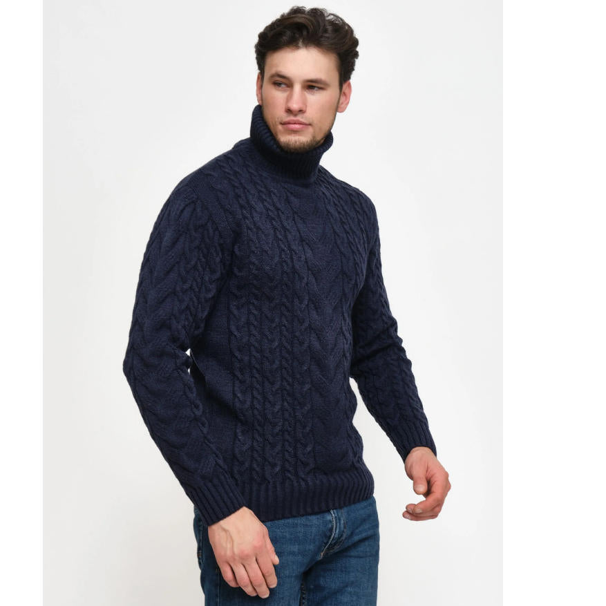 Herren Strickpulli Plusgrößen