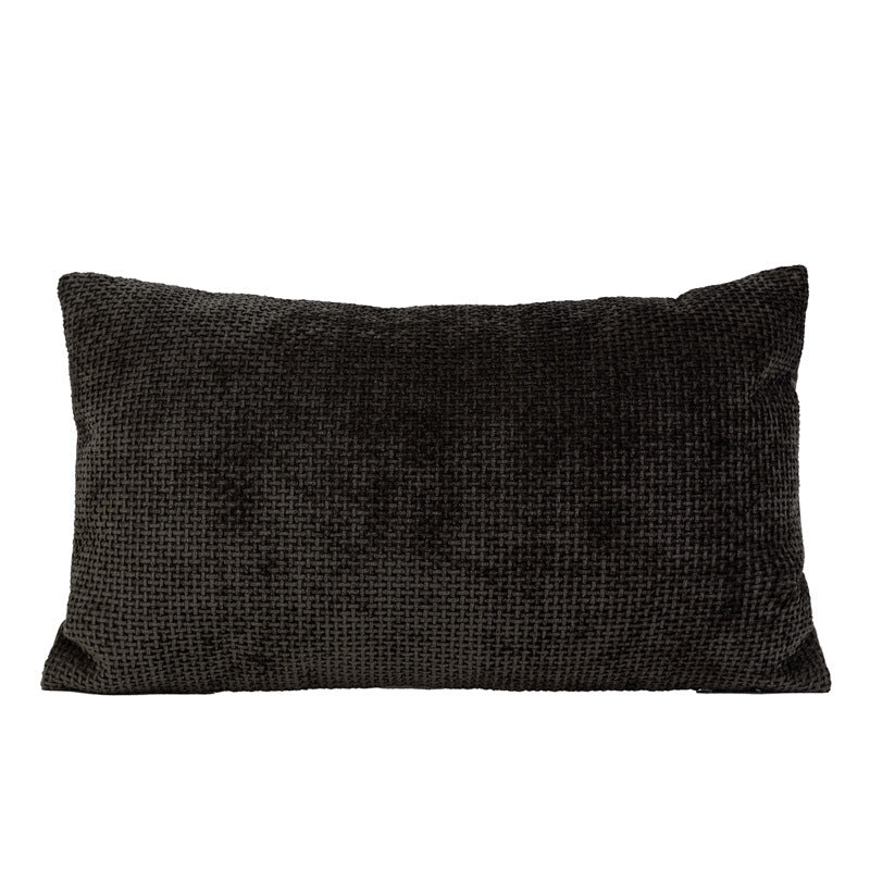 Velours-Kissen in minimalistischer Optik