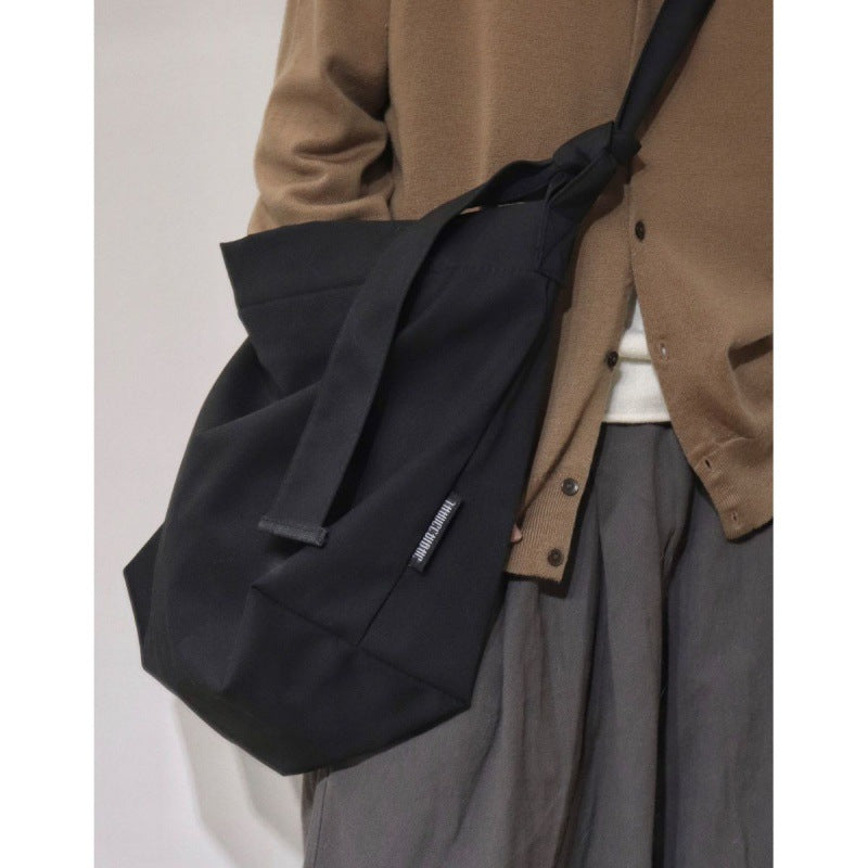 Crossbody Bag One Shoulder Black Canvas Bag VB Bag – Bild 3 | LuxeStyle