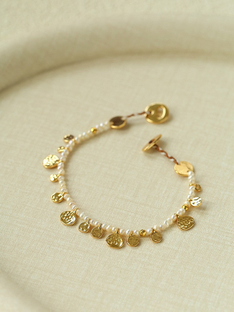 Armband mit Naturstein, handgewoben – Bild 9 | LuxeStyle