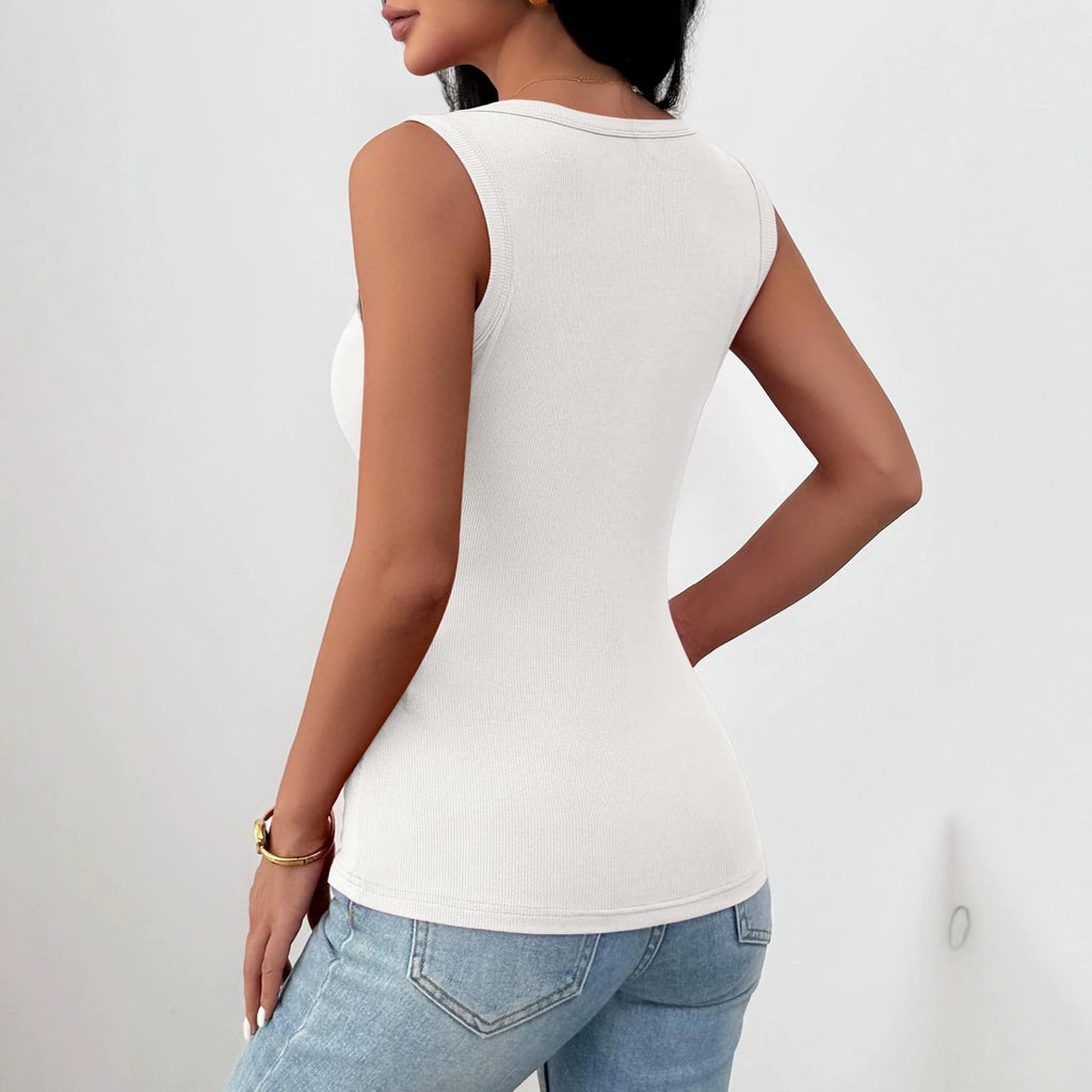 Geripptes Tanktop für Damen