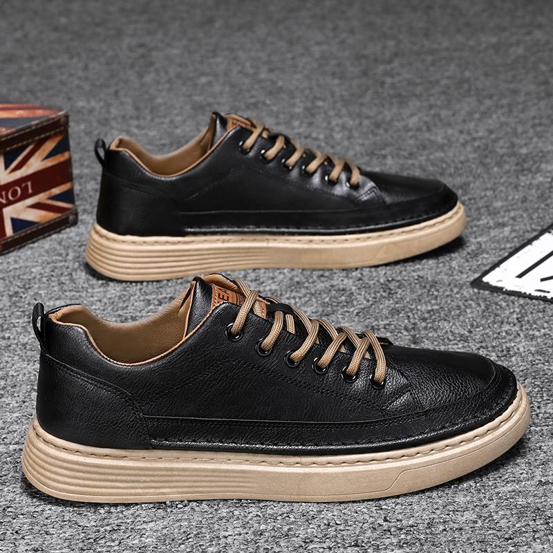 Leder-Schnürschuh Casual – Bild 4 | LuxeStyle